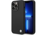 Bmw Bmhcp15Lsilbk Iphone 15 Pro 6.1 Czarny/Nero Silicone Metal Logo