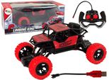 Veicolo Fuoristrada Telecomandato R/C 1:18 Rosso.