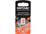 Rayovac 04606945416 Acoustic Special 13 Batterie Per Apparecchi Acustici Da 6 Pezzi