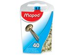 Maped Rundkopf-Musterbeutelklammern, Aus Messing, 17 Mm