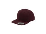 Flexfit 6089M | Cappello / Berretto / Cappello Snapback Classico - Colore: Maroon/Maroon - Taglia: Taglia Unica