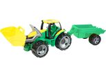 Lena Trattore Con Cucchiaio 60 Cm E Rimorchio 45 Cm In Plastica