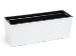 Lamela Spolka Z Organiczona Odpowiedzi. Cassapanca In Rattan Begonia - Bianco 560X190 Mm 19,5 Cm