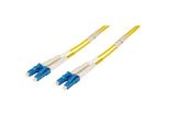 Efb O0350.0,5 Efb Duplex Jumper LC-LC 9/125, OS2, Lszh, Gelb, 2.0Mm, 0,5M