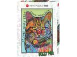 Heye 29893 Se I Gatti Potessero Parlare Standard 1000 Pezzi, Multicolore