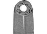 Fraas Sciarpa Pure Cashmere Scarf Grey Grigio