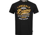 Maglietta Uomo Regular Fit Halesworth Nero Xl Lonsdale