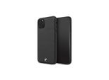 Etui Custodia Rigida Bmw Bmhcn65Pelbk Iphone 11Pro Max Czarny/Nero Firma Linee Orizzontali