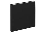 Walther Album Fotografico Tessuto Nero 26X25 Cm 40 Pagine Bianche