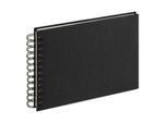 Walther Album A Spirale Panno Nero 23X17 Cm 40 Pagine Bianche