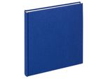 Walther Album Fotografico Panno Blu 26X25 Cm 40 Pagine Bianche