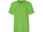 Neutral O60001 | Maglietta Classica Da Uomo / 100% Cotone Equosolidale - Colore: Lime - Taglia: L