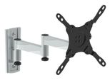 Supporto A Parete Bloccabile Per Monitor Tv 13-42" Completamente Regolabile, Estensibile, Girevole, Inclinabile, Ruotabile, ECO-222"