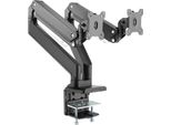 Supporto Da Tavolo Duo Regolabile In Altezza Con Molla A Gas 17-35", Xantron PRO-GS100D"