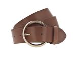 Vanzetti Pelle Cintura 35Mm Full Leather Belt W95 Cognac Marrone