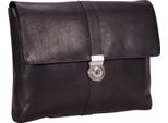 Leonhard Heyden Ventiquattrore Con Scomparto Per Laptop Bergamo Conference Briefcase Black Nero