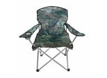 Sedia Da Pesca Sedia Da Campeggio Comfort Incl. Portabicchieri E Borsa Camouflage