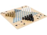 Small Foot - Gioco Da Tavolo In Legno Barricata E Halma 2In1