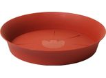 Plastia S.R.O. Piattino Tulipan Diametro 28 Cm, Terracotta