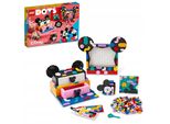 Lego 41964 Dots Mickey & Minnie Scatola Creativa Per Il Back-To-School, Set Artigianale 6 In 1 Con Etichette Per Borse, Adesivi E Set Da Ufficio, Idea Regalo Per Bambini