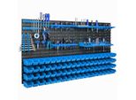 76 Scatole Impilabili Scaffale A Muro Plastica 154 X 78 Cm Portautensili Officina Garage Sistema Di Immagazzinamento A Fronte Aperto Scatole Di Immagazzinamento Scivolo