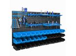 39 Scatole Impilabili Scaffale A Parete In Plastica 154 X 78 Cm Portautensili Sistema Di Stoccaggio Per Officina Garage Scaffale Aperto Scivolo Per Magazzino
