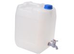 Serbatoio In Plastica Aqbau® Per Acqua Potabile Con Rubinetto 20 Litri