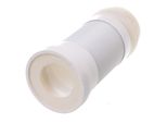 Aqbau® Scarico Wc Ø110 Tubo Di Collegamento Wc Flessibile Estensibile Da 280 A 550 Mm