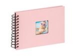 Walther Album A Spirale Fun Rosa 23X17 Cm 40 Pagine Nere