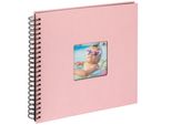 Walther Album A Spirale Fun Rosa 30X30 Cm 50 Pagine Nere