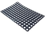 Aqbau® Tappetino In Gomma Ad Anello Tappetino In Gomma A Nido D'ape Zerbino Per Pavimenti 40X60 Cm
