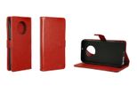 Caseroxx Custodia Per Telefono Cellulare Compatibile Con Volla Phone X23 Book Bag Wallet Case In Rosso