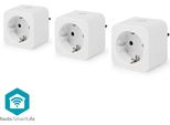 Smartlife Smart Plug | Wi-Fi | StröMmäTare | 3680 W | Tipo F (Cee 7/7) | 0 - 55 °C | Android™ / Ios | Vit