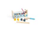 Bigjigs Toys Cassetta Degli Attrezzi 2 In 1