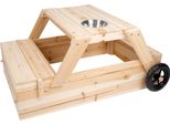 Piccola Sabbiera Con Posti A Sedere 3In1