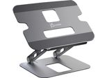 J5Create JTS127-N Supporto Multi-Angolare Per Laptop - Supporto Per Notebook E Tablet - Nero - Grigio - Alluminio - 40,6 Cm (16")"