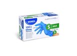 Guanti In Nitrile Blu Senza Polvere S/100Pz
