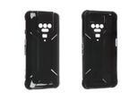 Caseroxx Cover Protettiva In Tpu Compatibile Con Cubot Kingkong Power, Custodia In Gomma Per Cellulare Nera