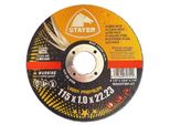 Mola Da Taglio Per Metalli Premium T41, Ø 115 X 1 X 22,23 Mm, 10 Pezzi, Stayer