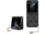 Guess Guhczf5Gf4Ggr F731 Z Flip5 Szary/Grey Hardcase 4G Charms Collection