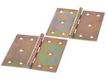 Aqbau® Cerniere Arrotolate 100 X 100 Mm Mezza Larghezza Cerniere Per Mobili Cerniera Per Casse 2 Pezzi