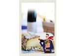 Vianmo Insegna In Legno 18X12 Cm Frankreich SchimmelkäSe Croissant