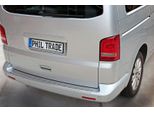 Protezione Paraurti In Acciaio Inox Opaco Per Vw T5 | Vw T6 | Dal 2003- | 130CM + Smussatura