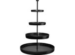 Asa Selection Etagere, 4-Stufig, Black Iron Grande Steingut 92153174
