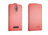 Caseroxx Custodia Protettiva Flip Cover Compatibile Con Gigaset GS160 / GS170, Custodia Flip Cover Per Smartphone In Rosso