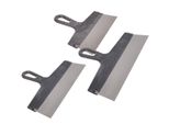 Set 3 Pezzi Spatola Per Superfici Spatola Per Facciate Spatola Decorativa 25 35 45 Cm