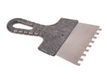 Aqbau® Spatola Dentata Spatola Per Adesivo Spatola Larga Spatola In Acciaio Inox 150 Mm 6X6