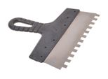 Aqbau® Spatola Dentata Spatola Adesiva Spatola Larga Spatola In Acciaio Inox 350 Mm 10X10