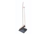 Aqbau® Set Scopa E Paletta I Set Per Spazzare In Piedi In Legnoi Set Per Spazzare Nero