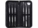 Set Dentale Professionale - 6 Strumenti Dentali Per L'igiene Orale
